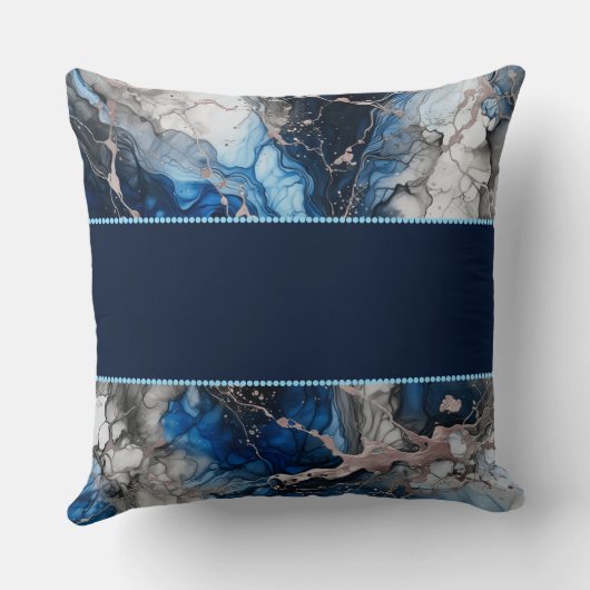 インク鮮やか融合 クッション (裏面)