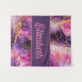 インク鮮やか融合 タペストリー (正面(横))