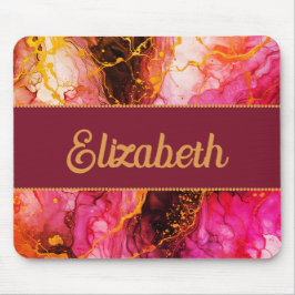 インク鮮やか融合 マウスパッド