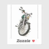 インク1のオートバイ シール (シート)