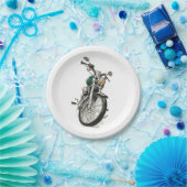 インク1のオートバイ ペーパープレート (パーティー)