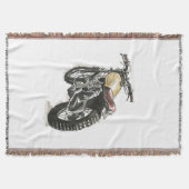 インク3のオートバイ スローブランケット (正面)
