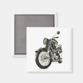 インク4のオートバイ マグネット (正面/裏面)