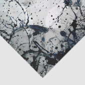 インク（ばちゃばちゃ）跳ねるの抽象美術 薄葉紙 (詳細)