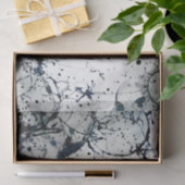 インク（ばちゃばちゃ）跳ねるの抽象美術 薄葉紙 (ギフト)