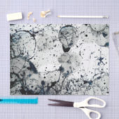 インク（ばちゃばちゃ）跳ねるの抽象美術 薄葉紙 (クラフト)