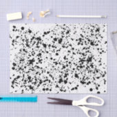 インク（ばちゃばちゃ）跳ねるティッシュペーパー 薄葉紙 (クラフト)