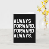 インク＆インプレッションズ 常に前向き_ 前向き 常に カード (黄色い花)