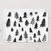 インク ペン ホリデー フォト カード (裏面)