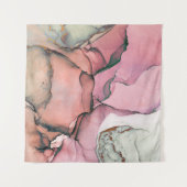 インク、絵を描抽象芸術。を閉じ絵画ます。列 タペストリー (正面(横))