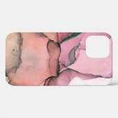 インク、絵を描抽象芸術。を閉じ絵画ます。列 Case-Mate iPhoneケース (裏面 (横))