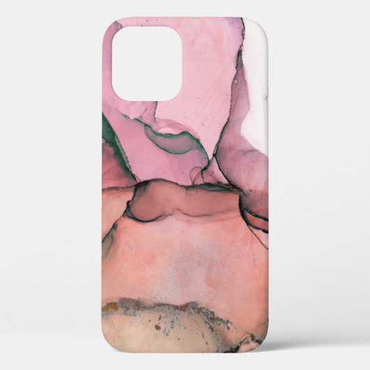 インク、絵を描抽象芸術。を閉じ絵画ます。列 Case-Mate iPhoneケース (裏面)