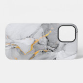 インク、絵を描抽象芸術。を閉じ絵画ます。列 iPhoneケース (裏面横)