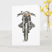 インクIIのオートバイ カード (黄色い花)