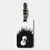 インクSplatの漫画の荷物のラベル ラゲッジタグ (正面縦)