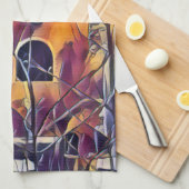 イングビクトリアンランド建物 キッチンタオル (四つ折り)