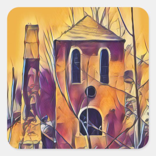 イングビクトリアンランド建物 スクエアシール (正面)