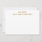 イングビクトリアンランド招待状 (裏面)