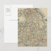 イングランドとウェールズ ポストカード (正面/裏面)