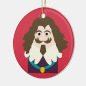 イングランドとスコットランドのチャールズ1世 セラミックオーナメント (左)