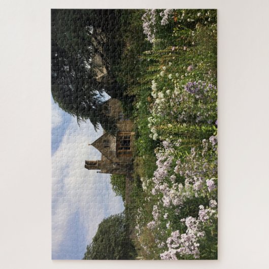 イングランドのエブリントンのヒドコートガーデンズ ジグソーパズル (縦)