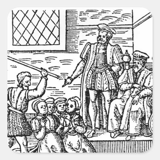 イングランドのジェームズ1世とスコットランドの六世 スクエアシール (正面)