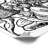 イングランドのジェームズ1世とスコットランドの六世 ポスター (角)