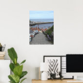 イングランドのノース・ヨークシャー州ウィットビー・ベイに行く ポスター (ホームオフィス)