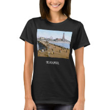 イングランドのブラックプールにある北埠頭（1900年頃）