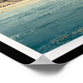 イングランドのブラックプール、ノース・ピアから ポスター (角)