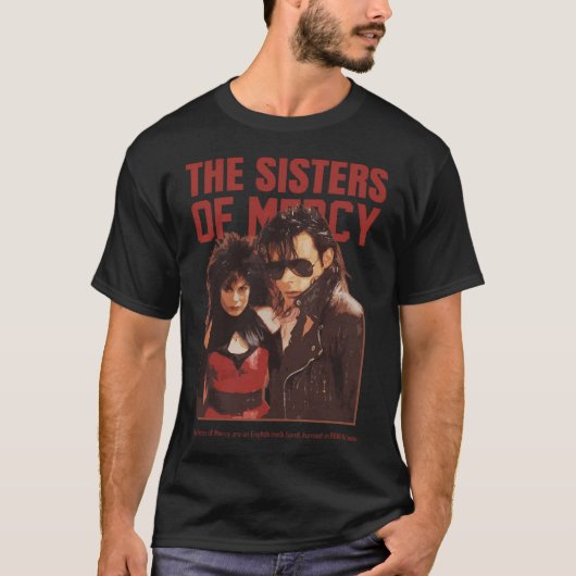 イングランドのロック - シスターズ・オブ・マーシー Tシャツ (正面)