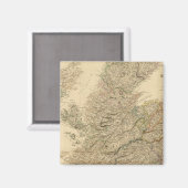 イングランドの地図 マグネット (正面/裏面)