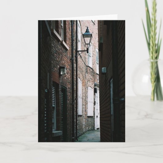 イングランドの小さな通り カード (正面)