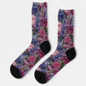 イングランドの庭の濃厚な花の寄せ植え ソックス (左)