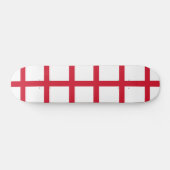 イングランドの旗のスケートボード スケートボード (横)
