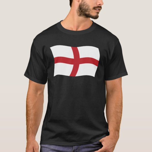 イングランドの旗のTシャツ Tシャツ (正面)