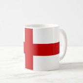 イングランドの旗 コーヒーマグカップ (正面右)