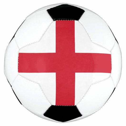 イングランドの旗 サッカーボール (正面)