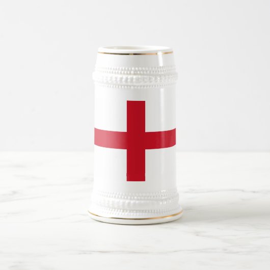イングランドの旗 ビールジョッキ (中央)
