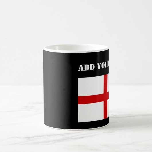 イングランドの旗 ワールドカップ2022 サッカー コーヒーマグカップ (中央)