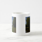 イングランドの水路の風景 コーヒーマグカップ (中央)