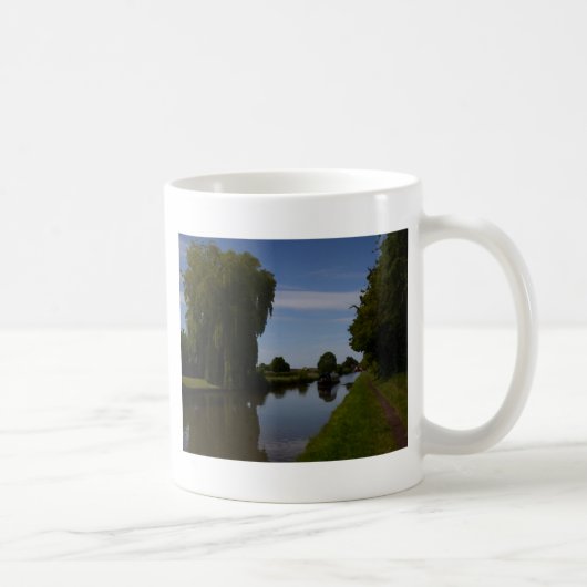 イングランドの水路の風景 コーヒーマグカップ (右)