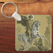 イングランドの聖ジョージ寺院 キーホルダー (正面)