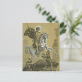 イングランドの聖ジョージ寺院 シーズンポストカード (スタンド正面)