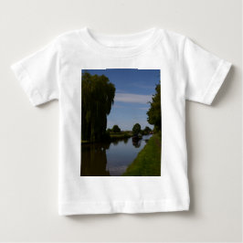 イングランドの運河の風景 ベビーTシャツ