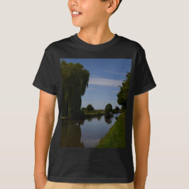 イングランドの運河の風景 Tシャツ