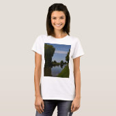 イングランドの運河の風景 Tシャツ (正面フル)