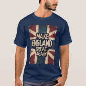 イングランドを再び偉大に 愛国者 Tシャツ (正面)