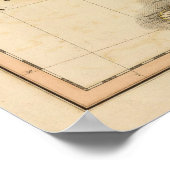 イングランドアトラスの地図2 ポスター (角)