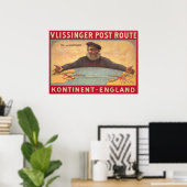 イングランドオランダ港 ポスター (ホームオフィス)